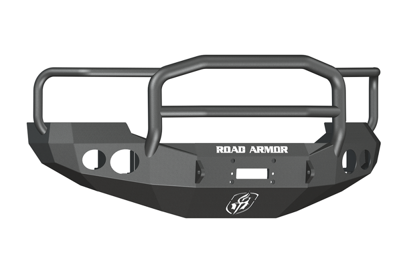 Ford F-250 Bumper - Front - Road Armor - Stealth Winch Lonestar Guard - Tex Blk - `05-`07